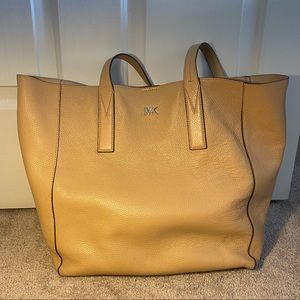Michael Kors tan leather tote